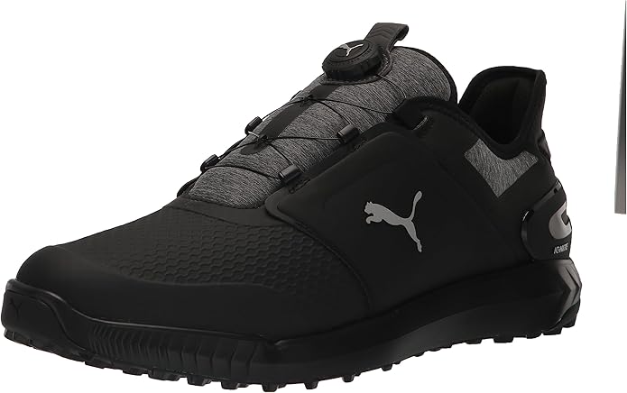 Ignite Elevate Disc Spikeless Golf Shoes | Feather Gray / Evening Sky / Puma White