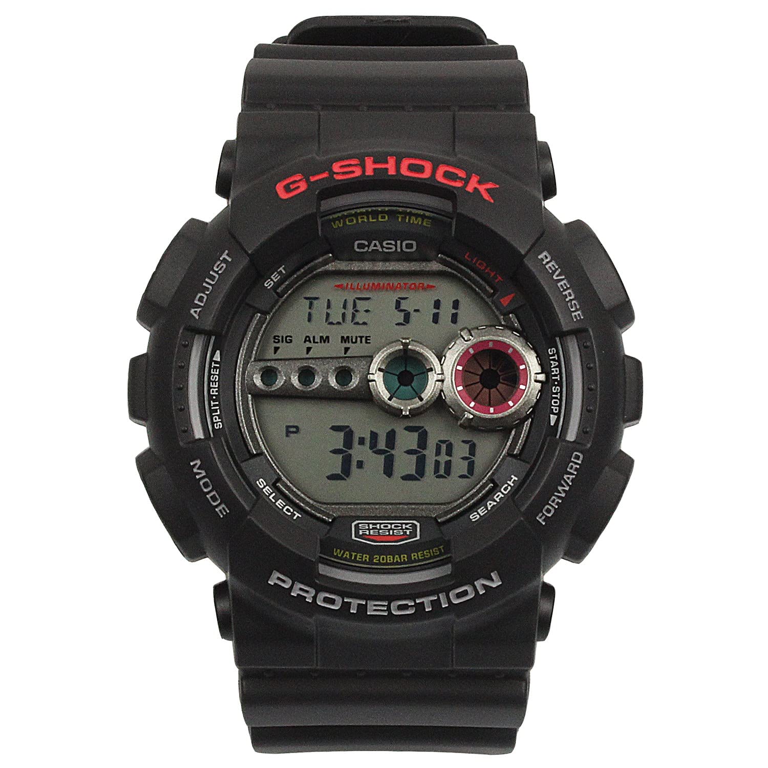 Casio G-Shock GD-100GB-1JF Black