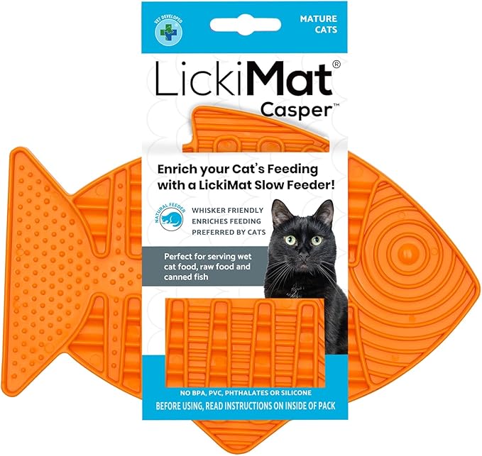 LickiMat Casper - Orange