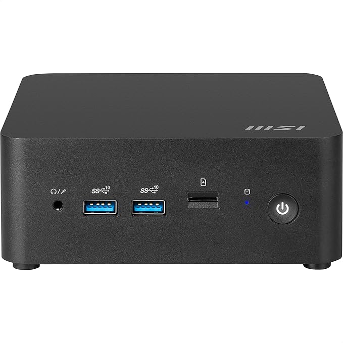 MSI Cubi NUC 1M-003BAU Barebone Mini PC with Intel Core 3 100U