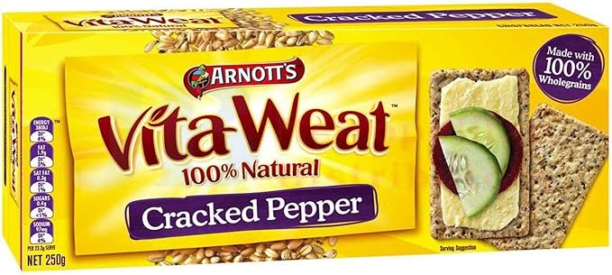 Arnotts Vita WEAT Cracked Pepper 250g