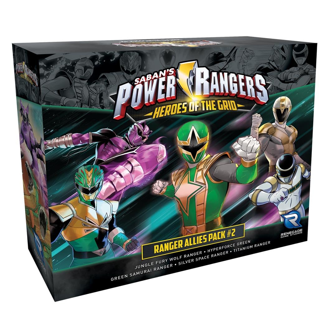 Power Rangers Heroes of The Grid - Ranger Allies Pack #2