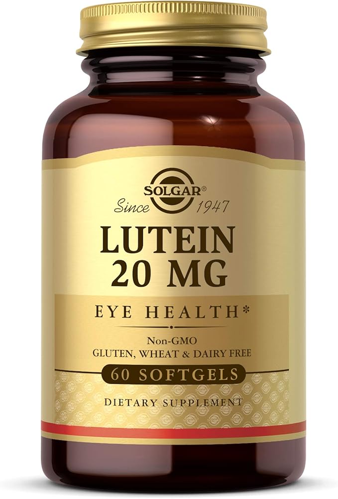 Solgar - Lutein - 20 mg - 60 Softgels
