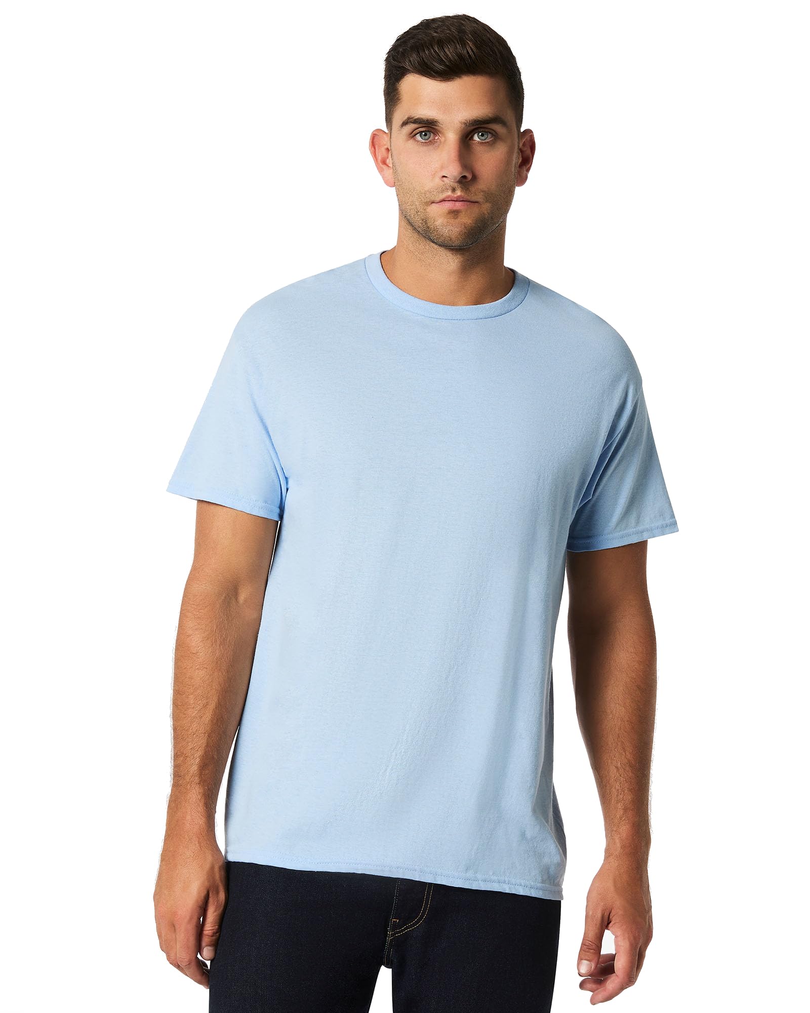 Premium Heavy Cotton Men’s High Resistance T-Shirt Antique Jade Dome - Gildan GN180 - Size 3XL