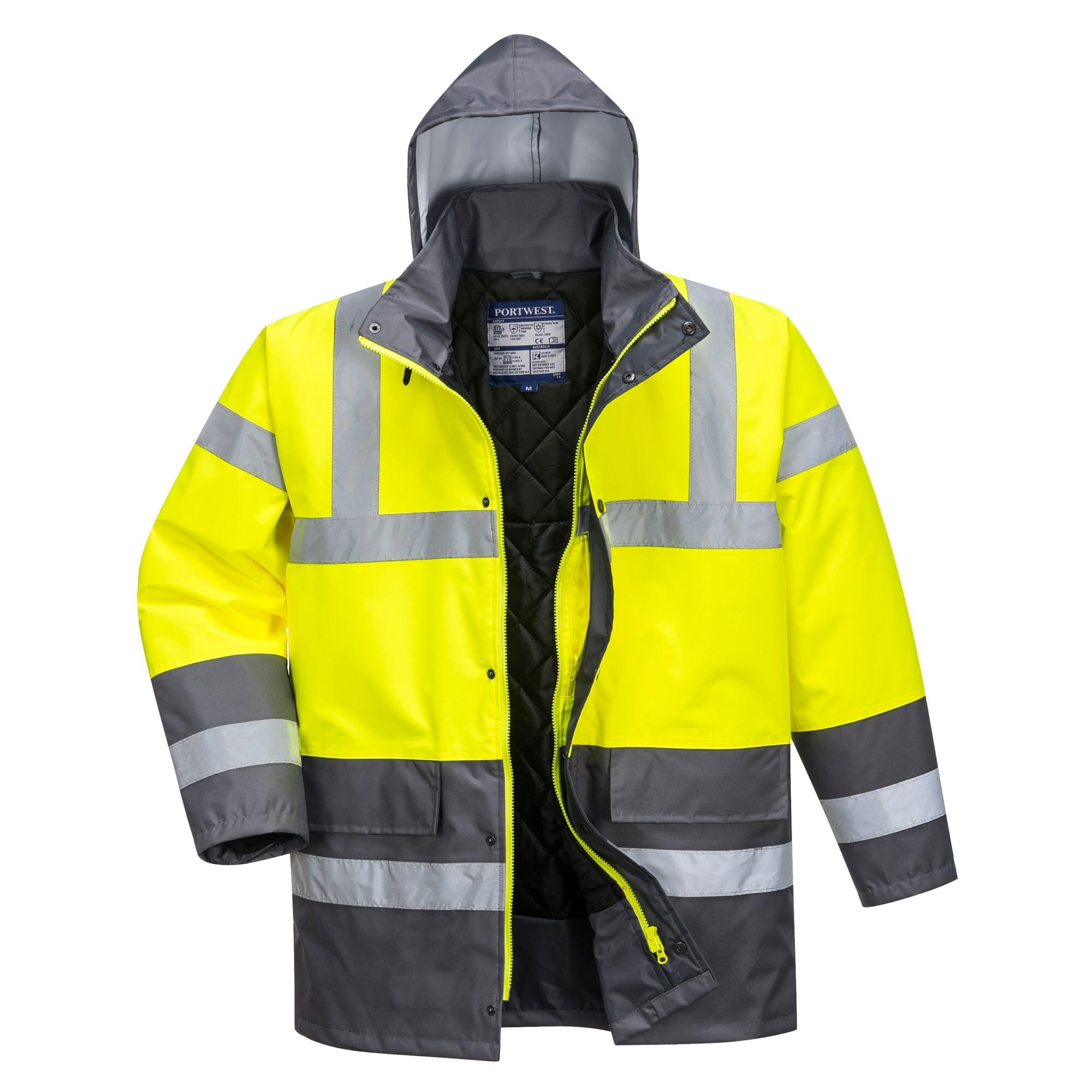Portwest S466 Hi Vis Contrast Traffic Jacket