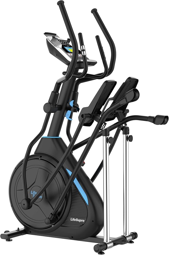 LifeSupre LS-E01 Elliptical Commercial Vertical Electronically Controlled Fitness Exercise Training Machine