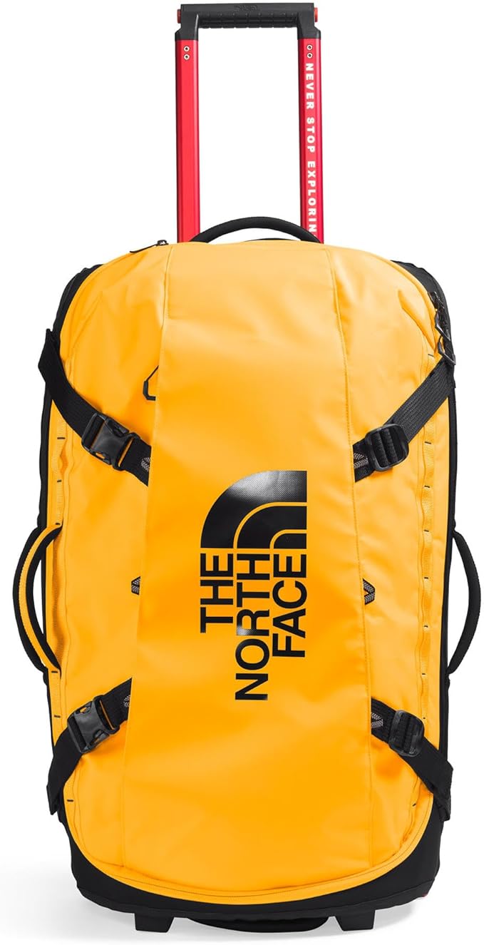 The North Face Base Camp Rolling Thunder 28L Wheeled Luggage Bag - Summit Gold/TNF Black/NPF