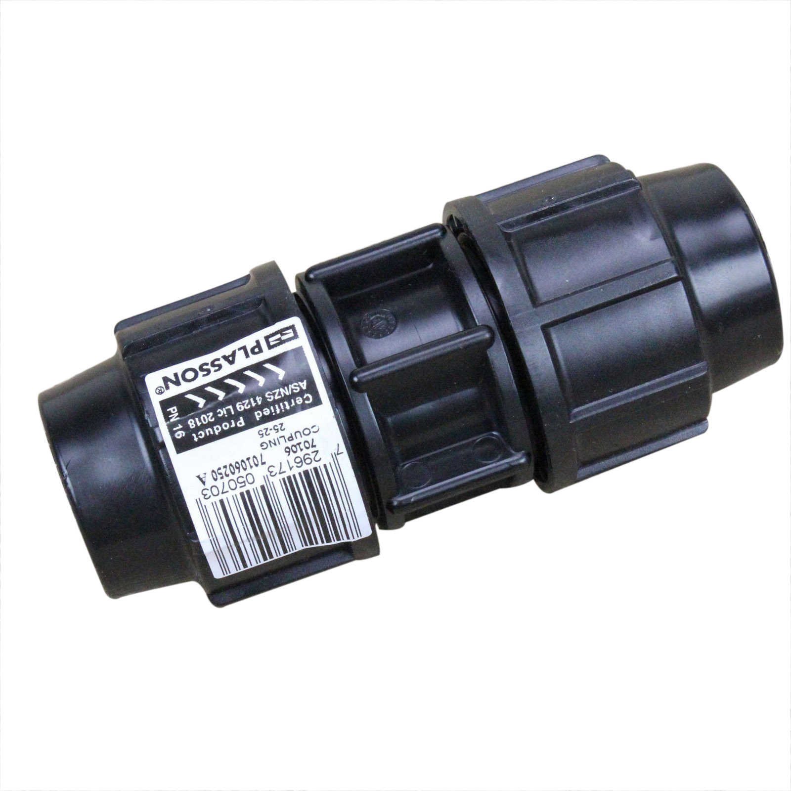 Plasson Polypropylene Metric Coupling 32mm
