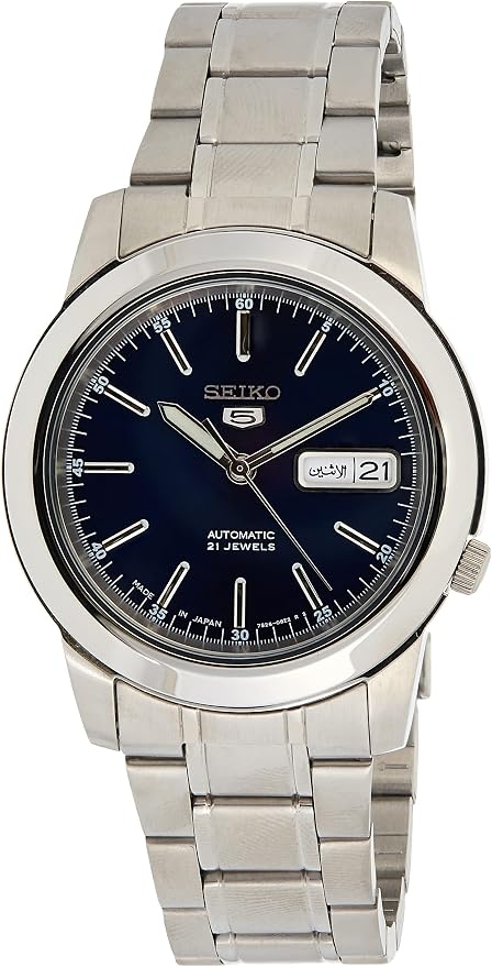 Seiko 5 Automatic Japan Made SNKE51 SNKE51J1 SNKE51J Men's Watch Stainless Steel