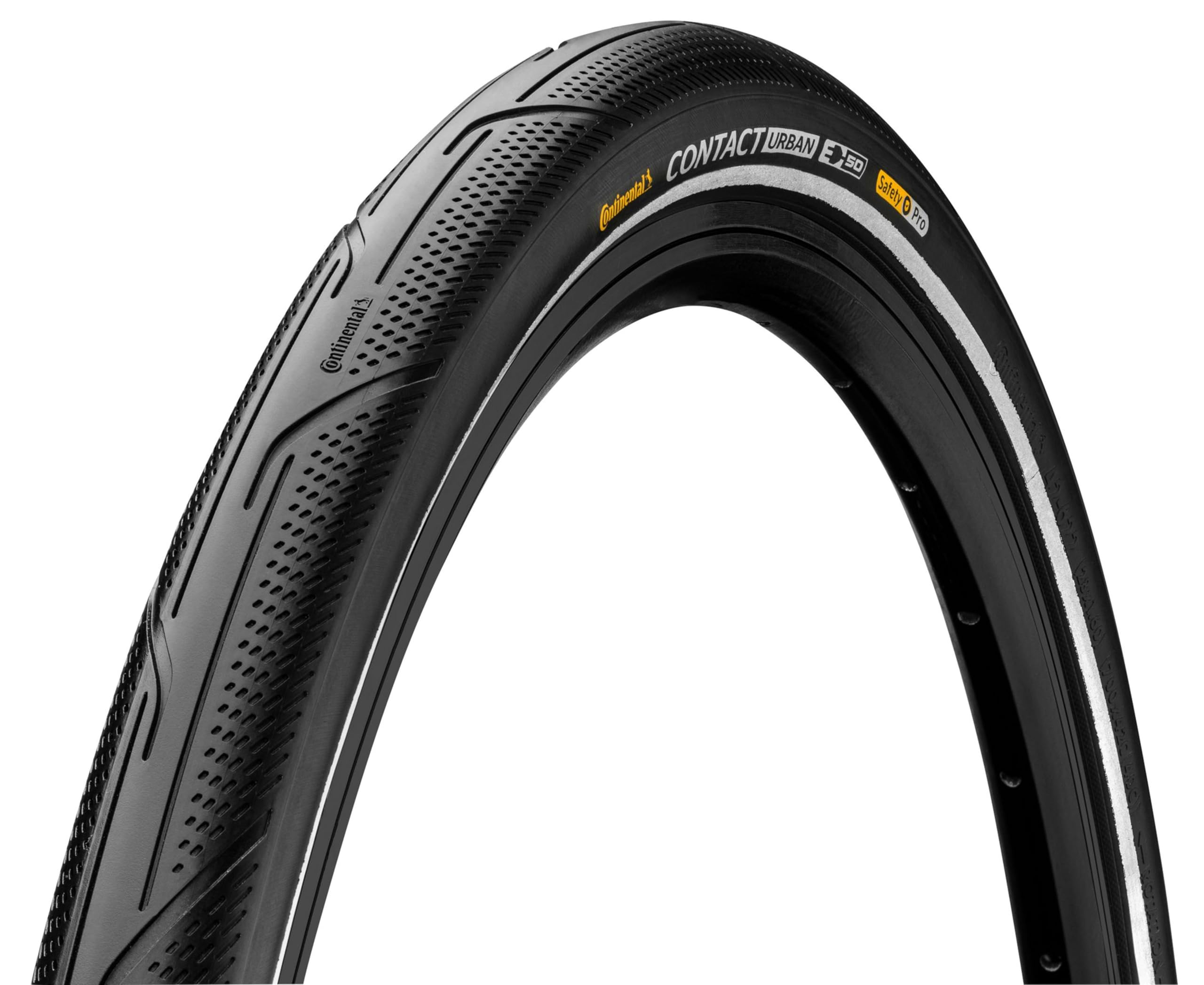 Continental Contact Urban Rigid Tyre Black Reflex - 26x1.75