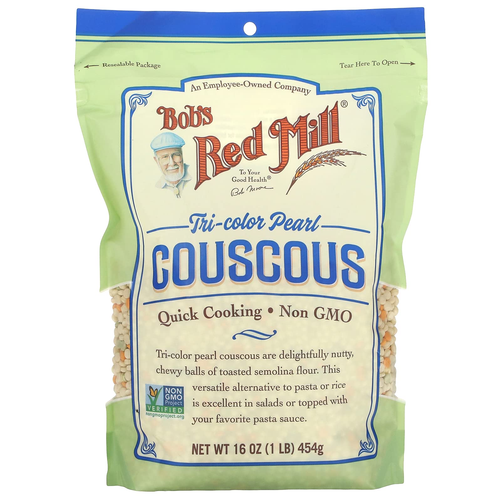 Bob's Red Mill Tri-Color Pearl Couscous, 16 oz