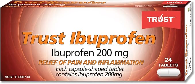 Trust Ibuprofen 200mg 96 Tablets