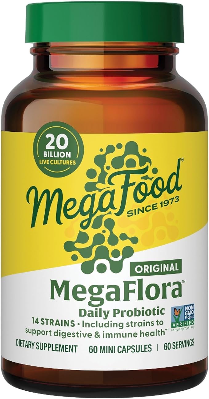 MegaFood MegaFlora Probiotic - 30 Capsules