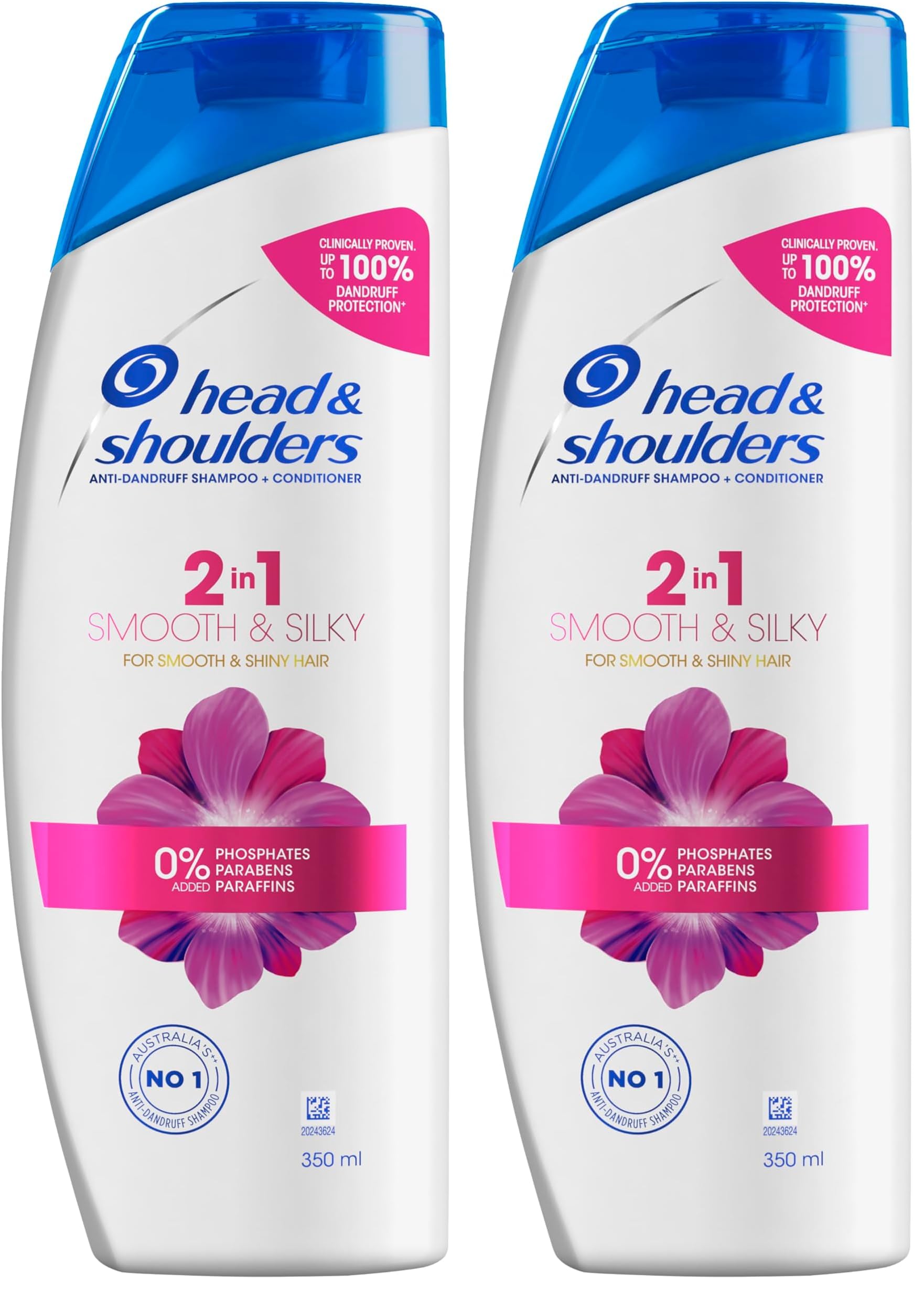 Head & Shoulders 2-in-1 Shampoo & Conditioner Smooth & Silky 750ml