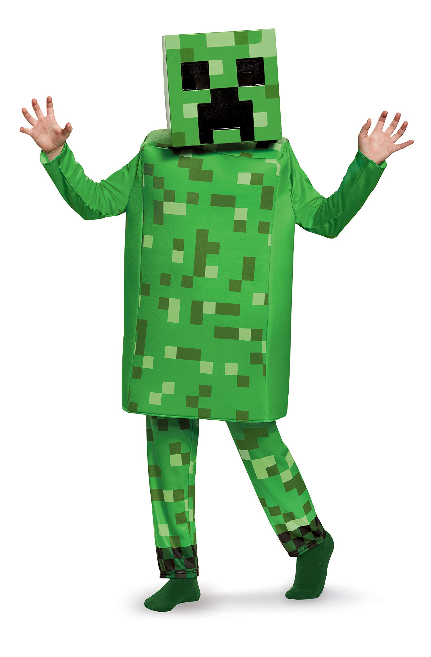 Boys Minecraft Creeper Deluxe Costume