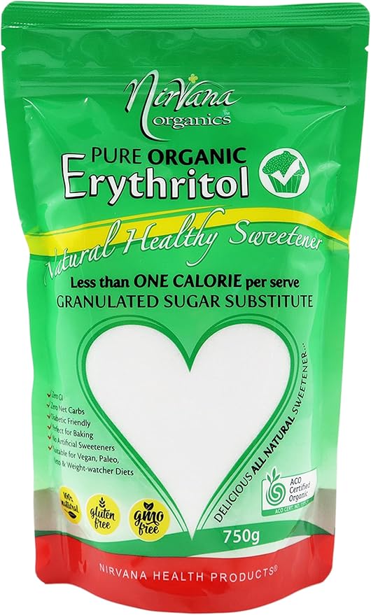 Nirvana Organics Erythritol Pure Organic 750g