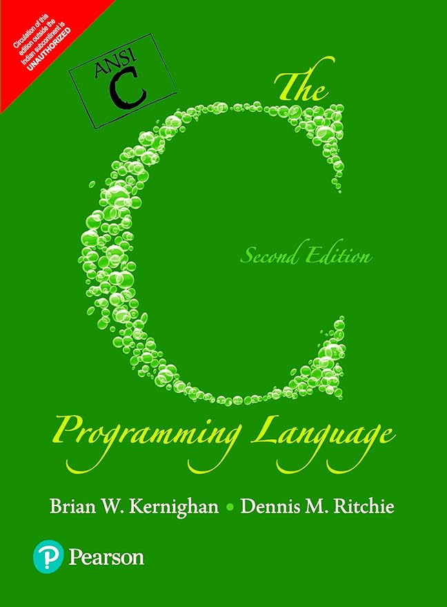 The C Programming Language 2nd Edition