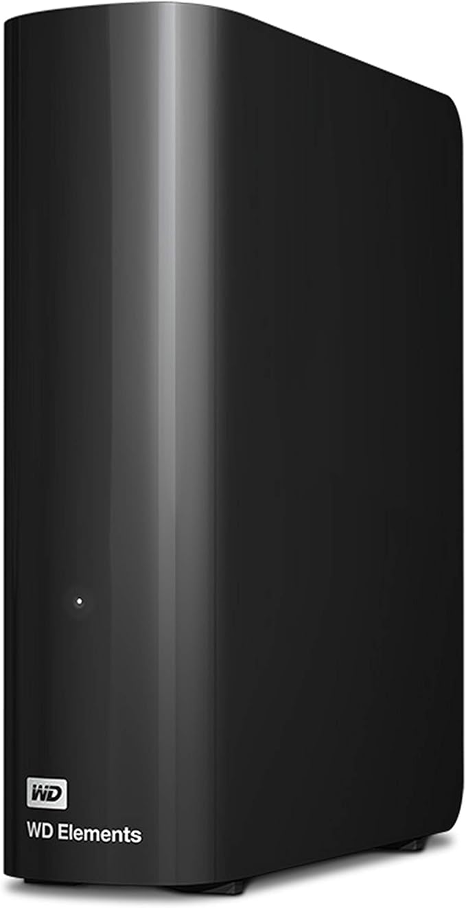 External Hard Drive Western Digital WDBWLG0080HBK-EESN 8 TB Black
