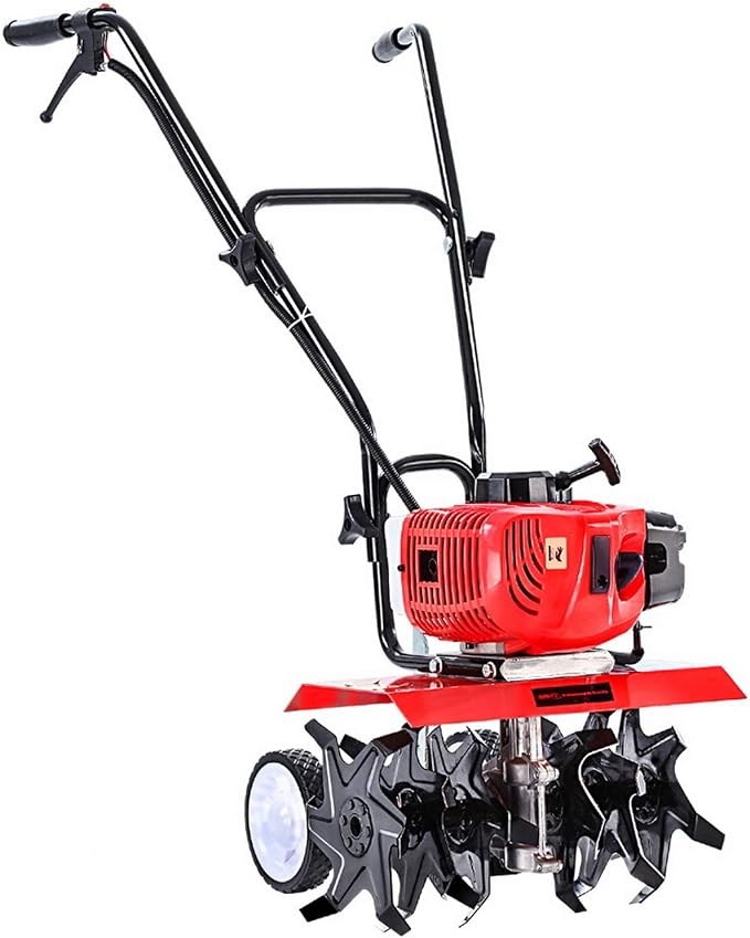 Giantz 88CC Garden Cultivator Tiller Petrol Rotary Hoe 16 Tines Rototiller