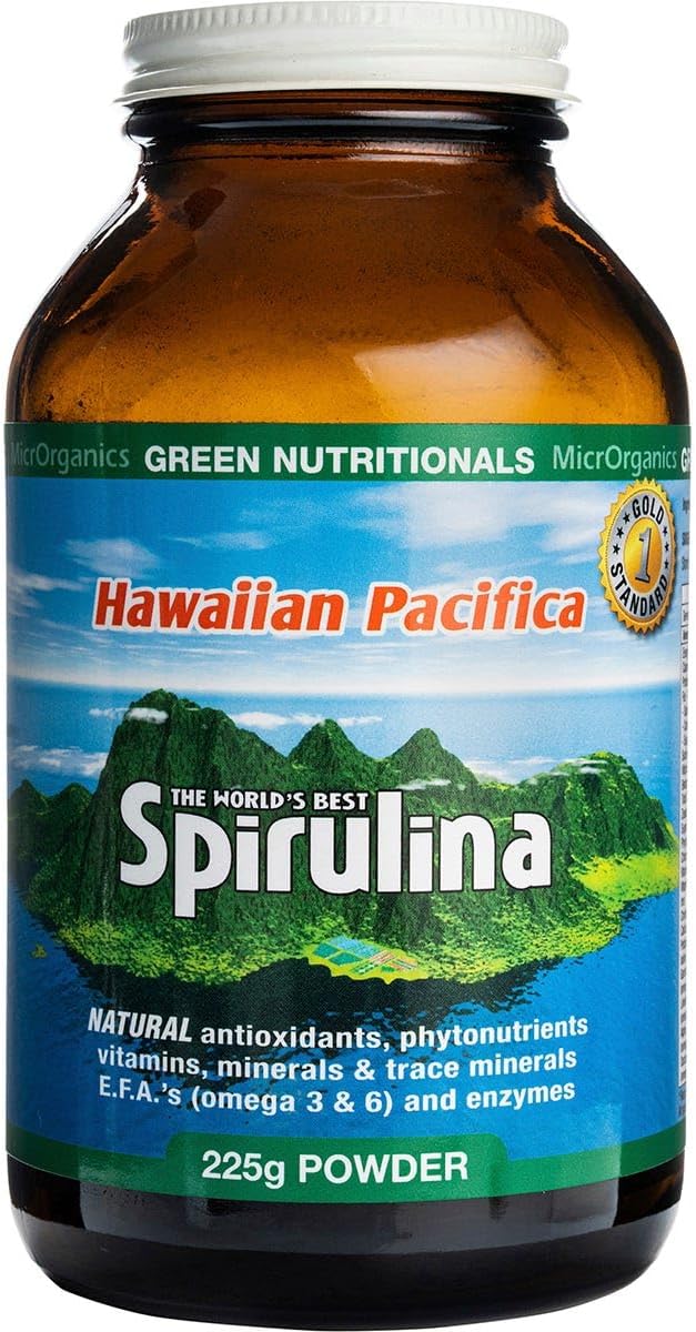 Green Nutritionals - Hawaiian Pacifica Spirulina Powder 225g