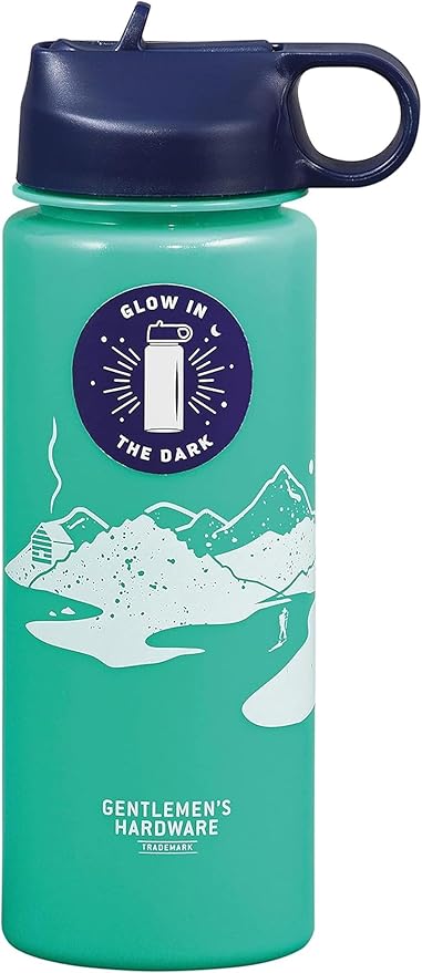 Designworks Ink - 700ml Glow In The Dark Water Bottle