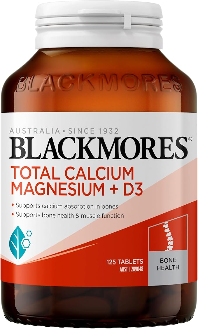 Blackmores Total Calcium Magnesium + D3 Tablets