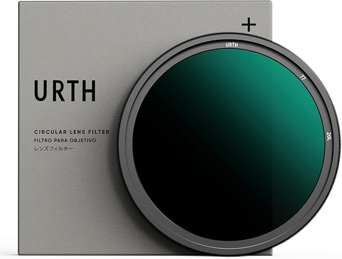 Urth 77mm Circular Variable ND8-128 3 to 7-Stop Lens Filter Plus+