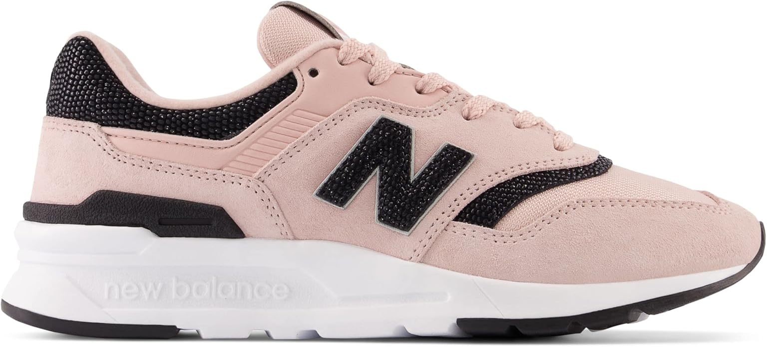 New Balance 997H Shoes Black Pink White Women - 36.5