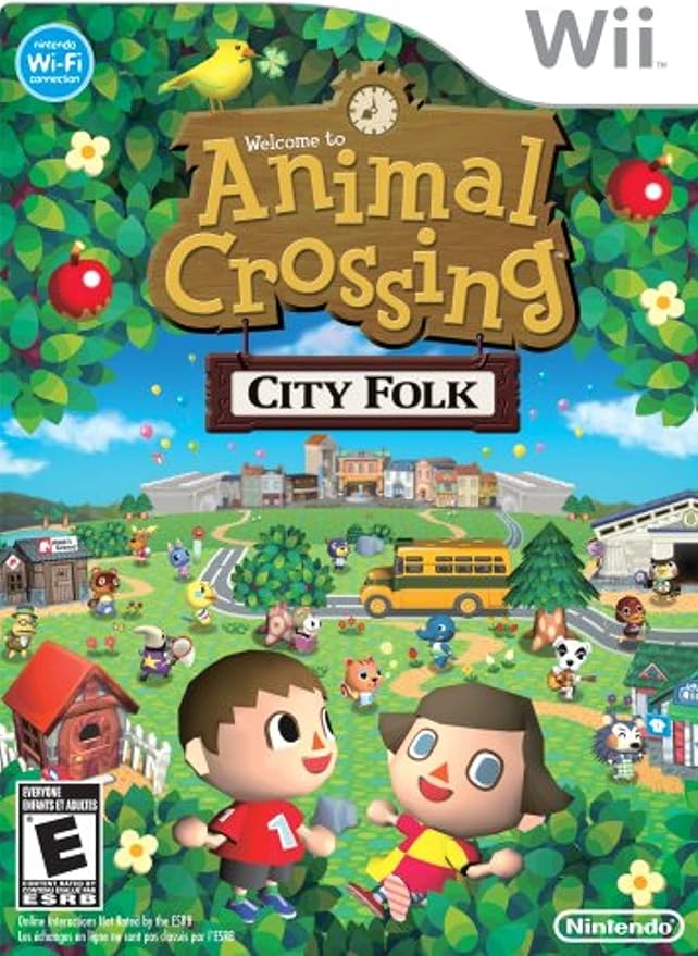 Wii - Animal Crossing: Let's Go to The City (Wii)