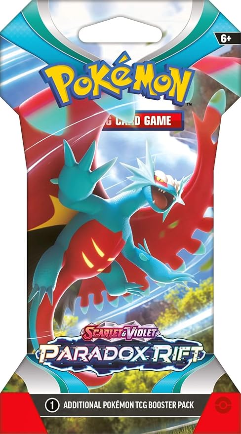 Pokemon TCG Scarlet & Violet 4 Paradox Rift Blister