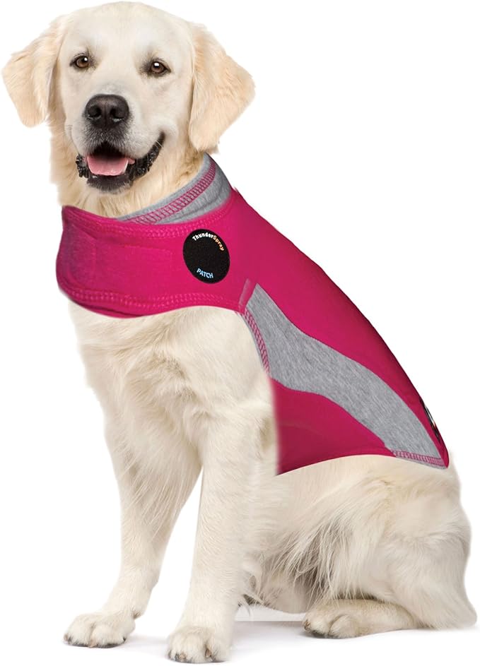Thundershirt Polo Dog Anxiety Jacket, Pink X-Large