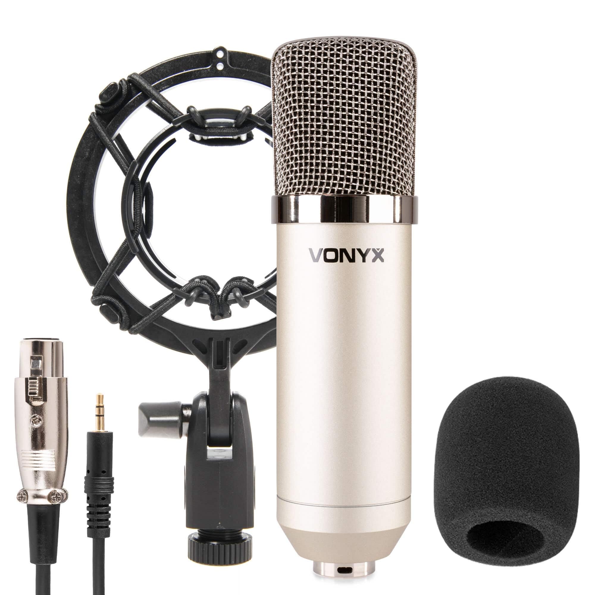 Vonyx Cm400 Studio Condenser Microphone - Silver