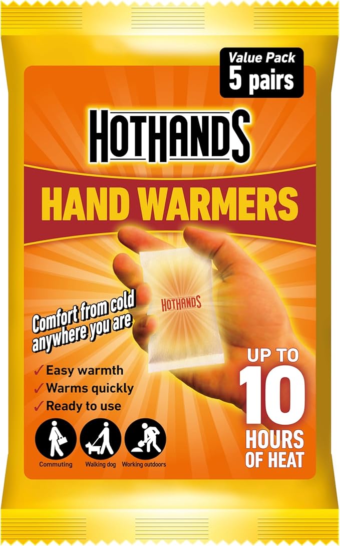 Hot Hands Hand Warmers - Pack of 5 Pairs