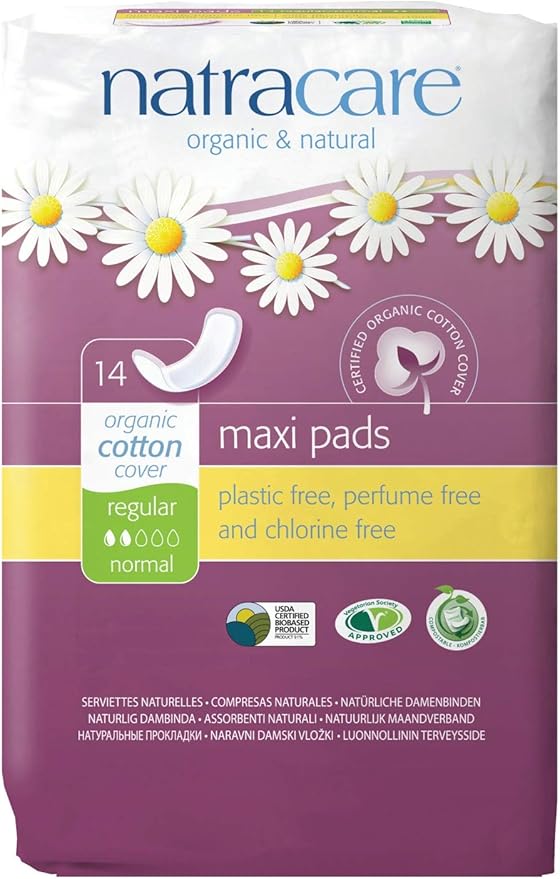 Natracare Maxi Pads Regular - 14