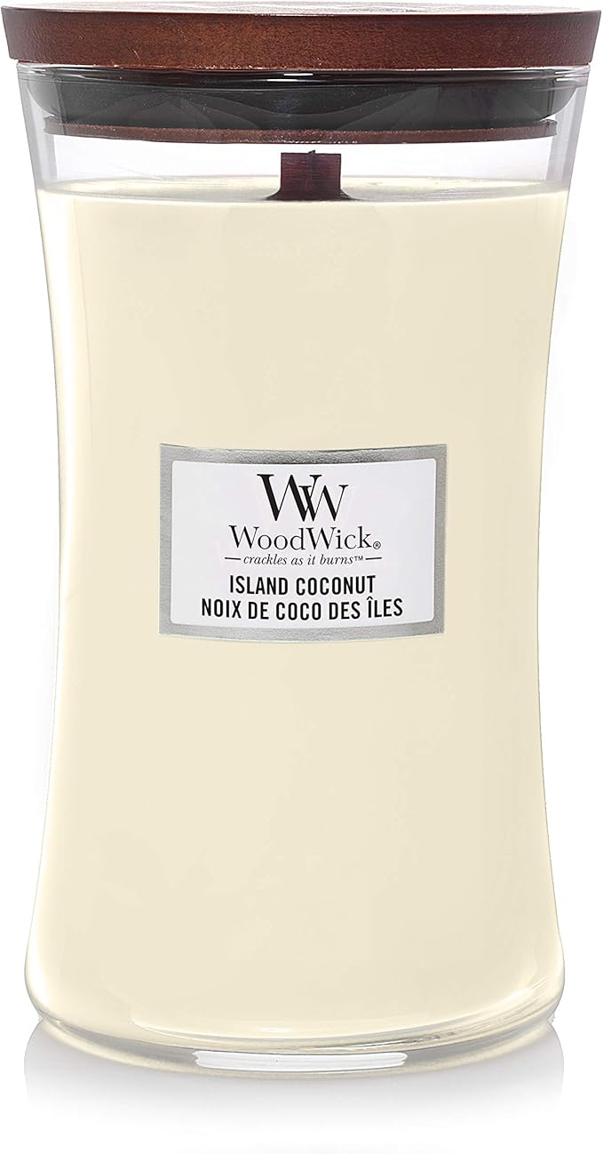 WoodWick Candle - Island Coconut (Medium)