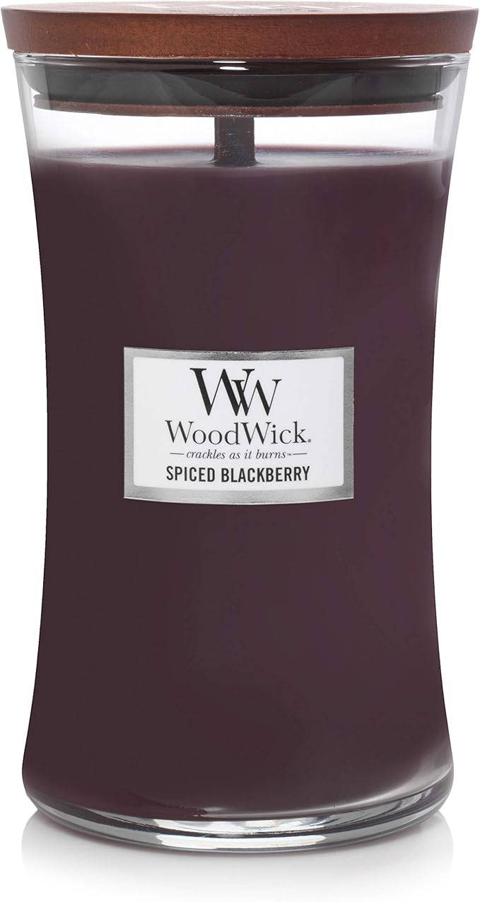 WoodWick Large Candle Spiced Blackberry