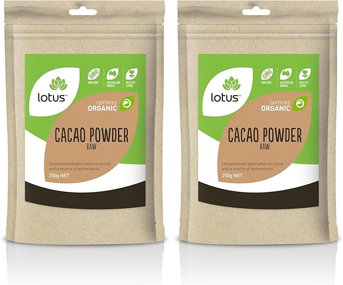 Lotus Cacao Powder Raw Organic - 250g