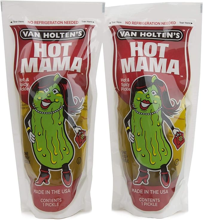 Van Holten's Hot Mama Pickle in A Pouch