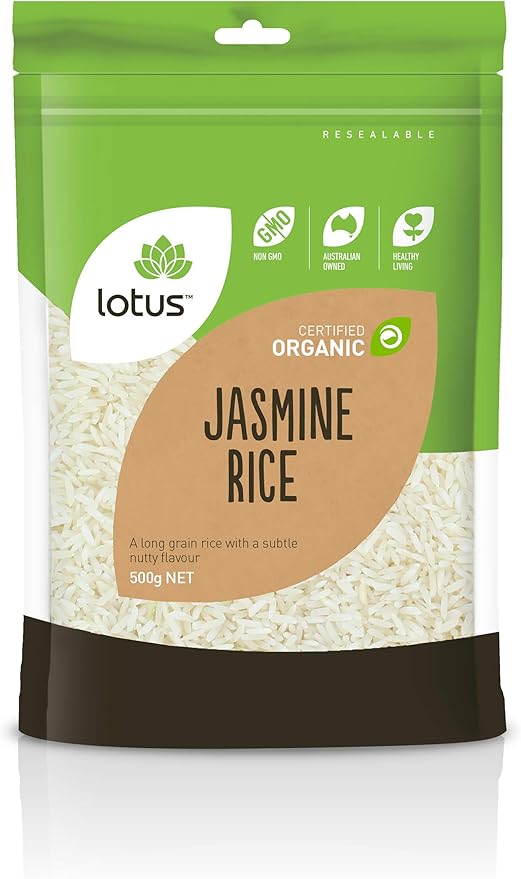 Lotus Organic Jasmine Rice - 500g