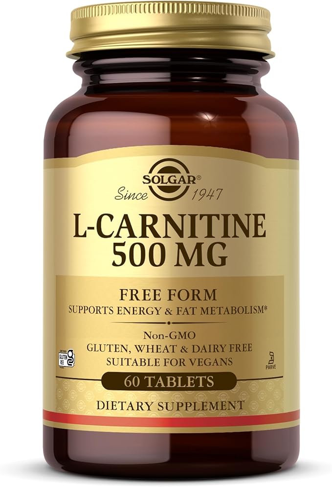 Solgar L-Carnitine 500 MG Tablets, 60