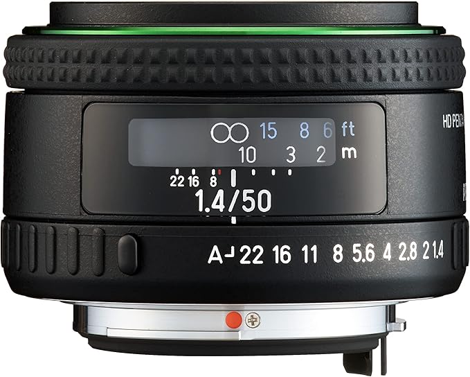 Pentax SMC Fa 50mm f/1.4 Lens Classic w/Case