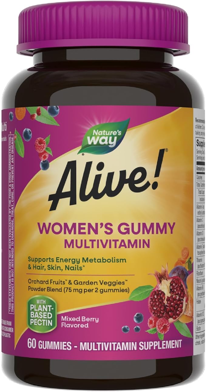 Nature's Way, Alive! Women's Gummy Vitamins, 75 Gummies
