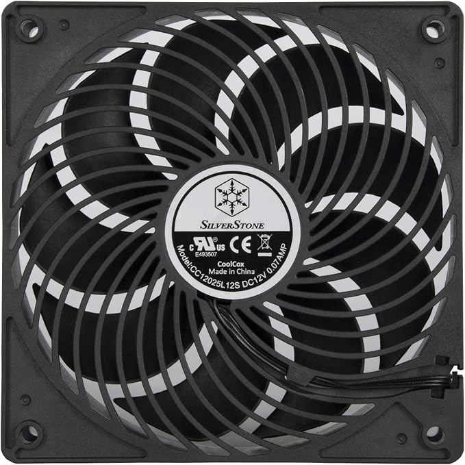 Silverstone SST-AP120I Quiet 120mm Air Channeling Computer Fan