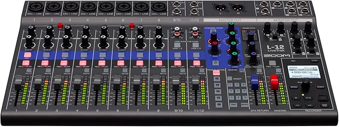 Zoom LiveTrak L-12 Digital Mixer & Recorder