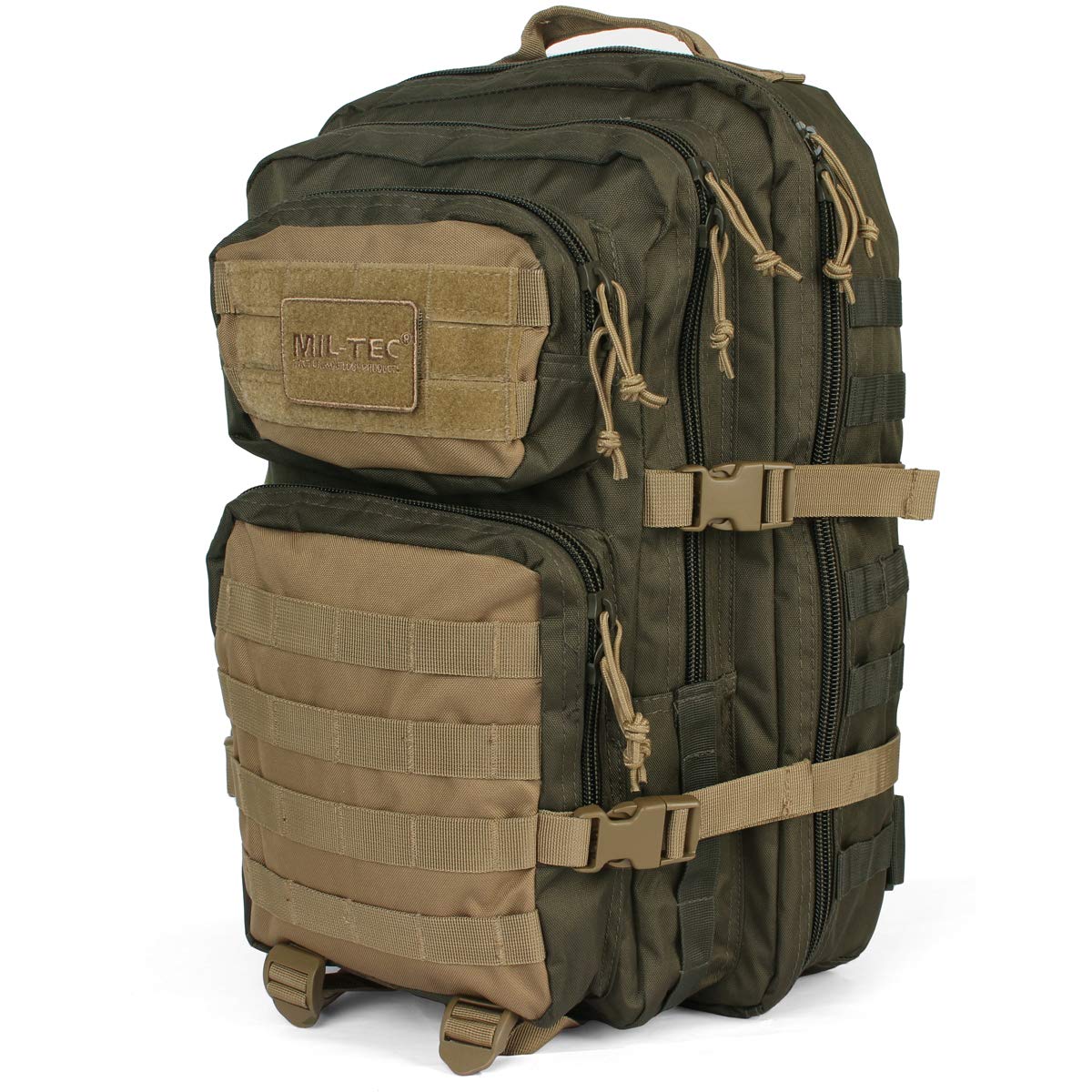 Mil-Tec US Assault Pack Large Ranger Green/Coyote