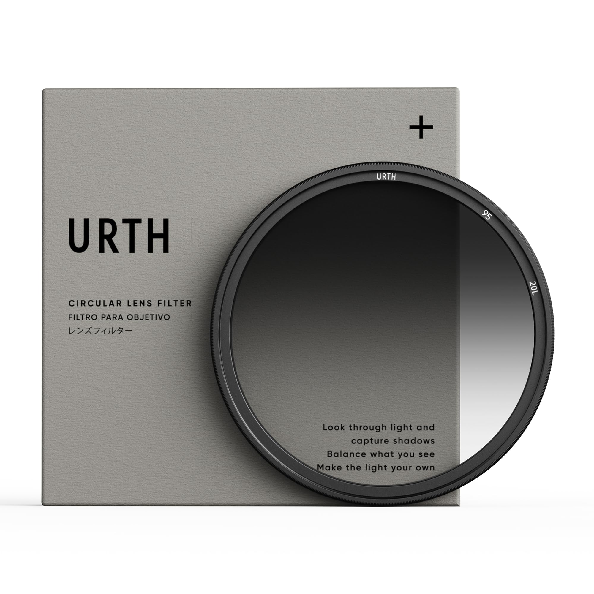 Urth Soft Grad ND8 Lens Filter Plus+, 95mm