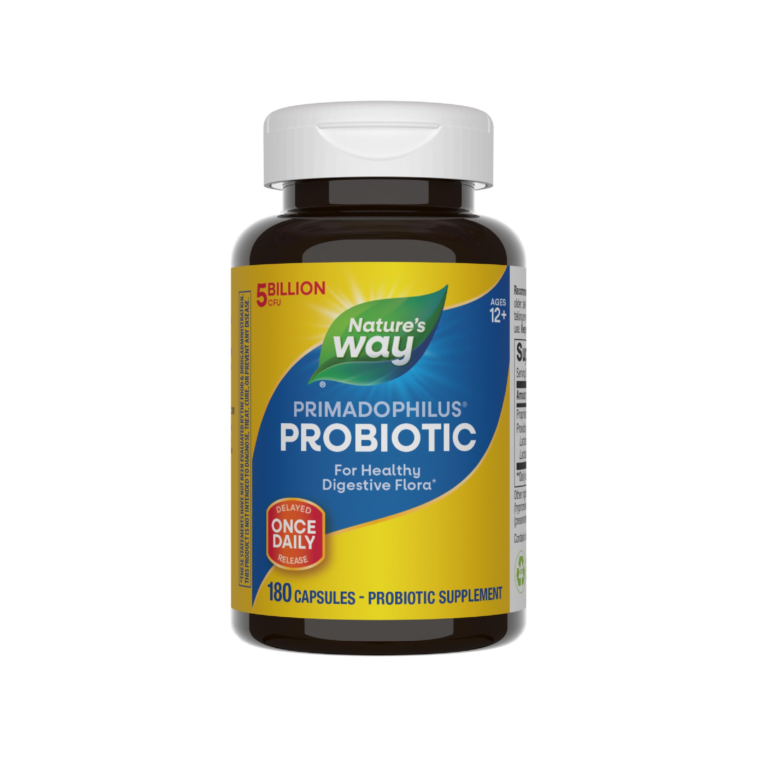 Nature's Way Primadophilus Original 5 Billion CFU 90 Capsules