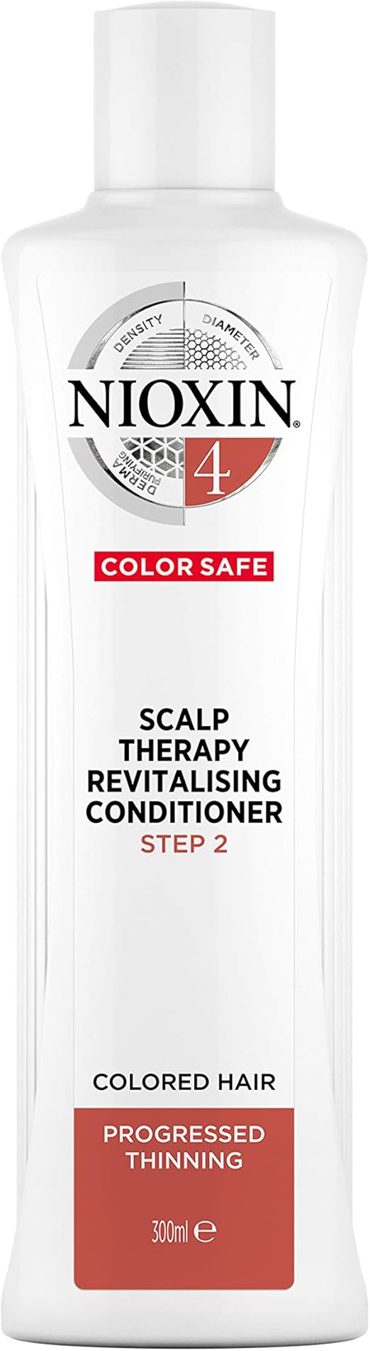 Nioxin System 4 Scalp Therapy Revitalizing Conditioner For Coloured Hair with Progressed Thinning 300ml