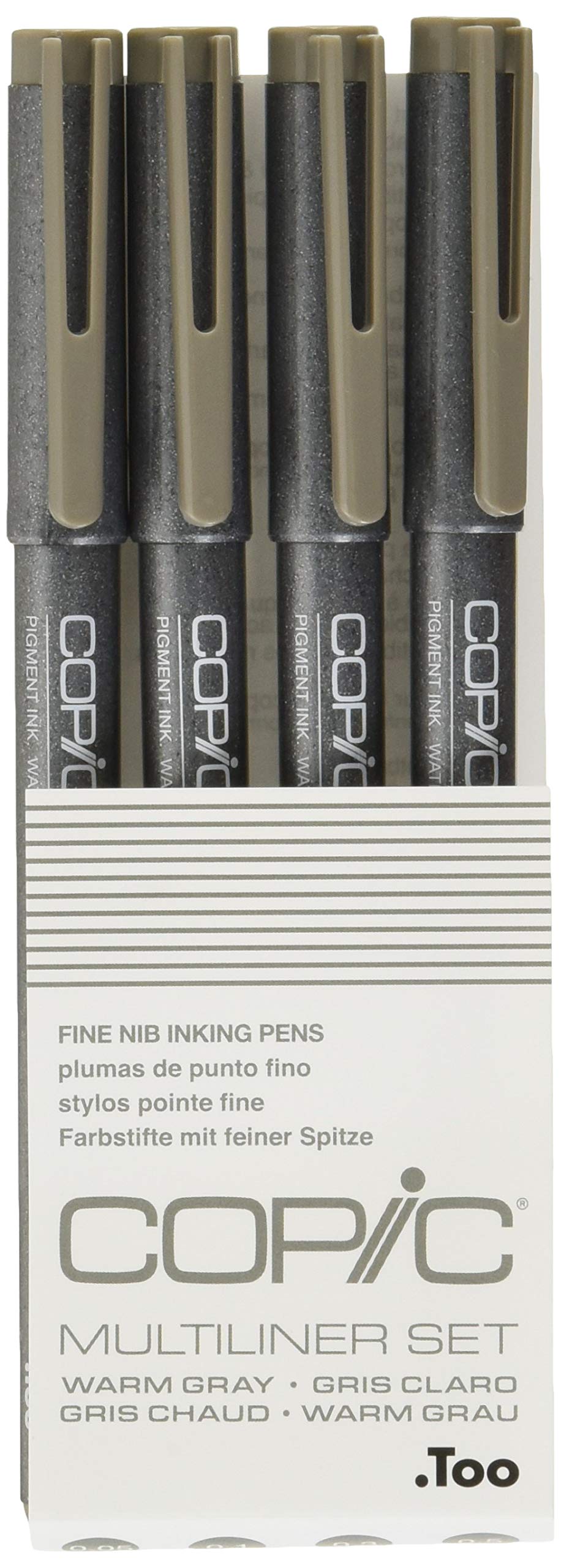 Copic Sepia Multiliner Set