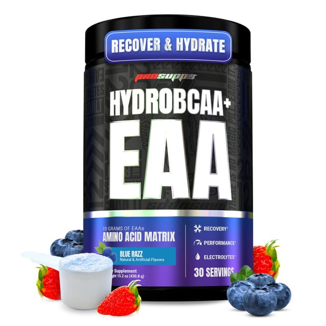 Hydro BCAA + Essentials 30 Serve Blue Raspberry